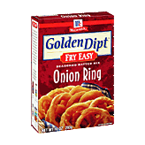 Golden Dipt Fry Easy Onion Ring Seasoned Batter Mix Left Picture